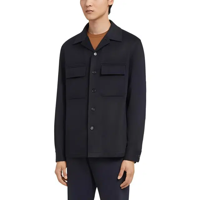 Zegna FW22 Navy Jacket