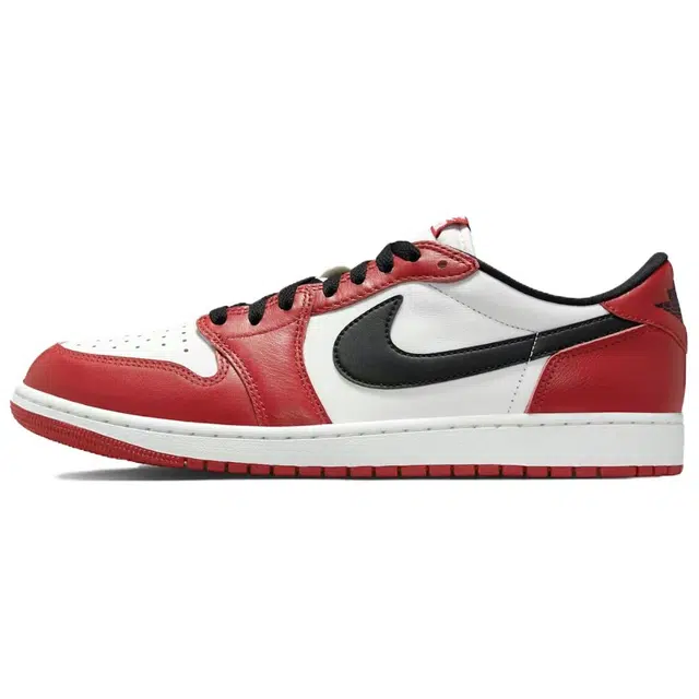 Jordan Air Jordan 1 RETRO LOW OG Black Muslin Varsity Red