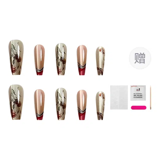 嘉比兔 荆棘玫瑰  穿戴甲 中梯纯色裸色 新中式