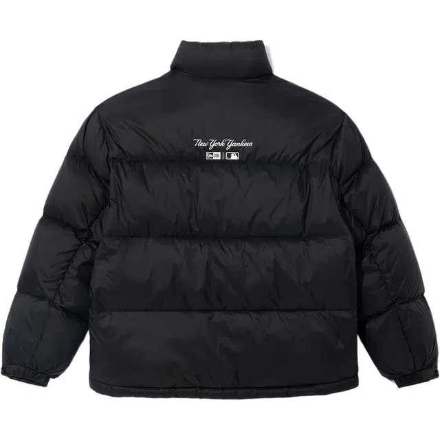 New Era x MLB FW25 Classic Logo Down Jacket Black