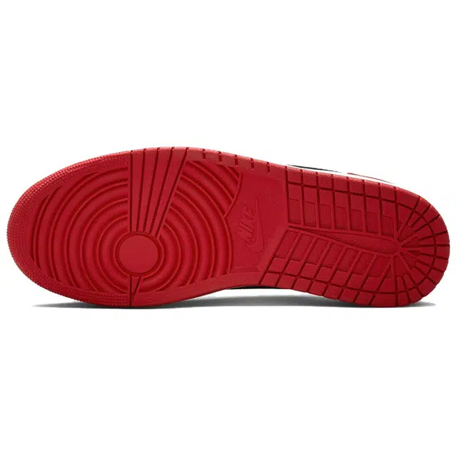 Jordan Air Jordan 1 RETRO LOW OG Black Muslin Varsity Red