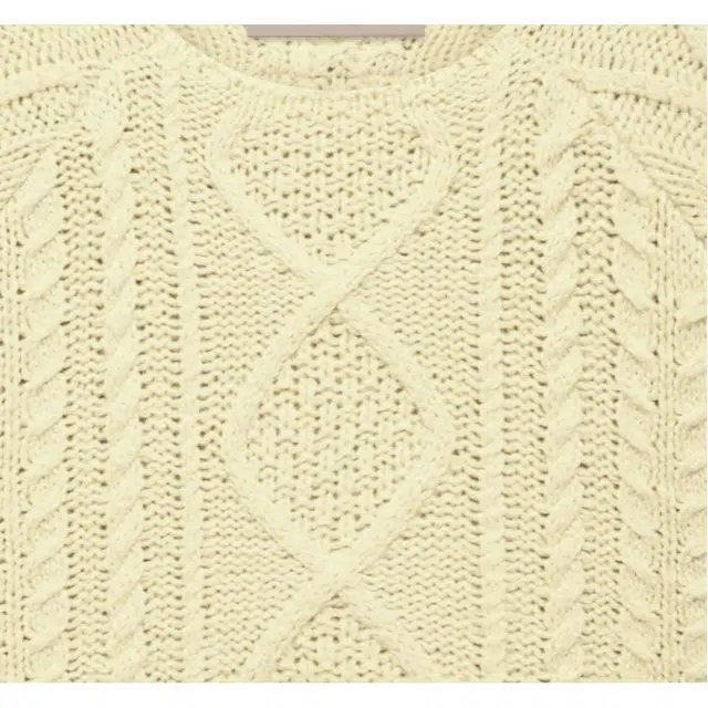 Fear of God Essentials FW22 Cable Knit Canary