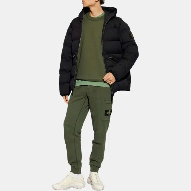 Stone Island Nylon Down-TC Jacket Black