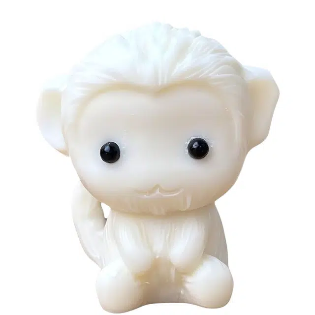 爵倾 新中式国风 可爱 小猴子文玩把件 象牙果 摆件 男女同款情侣款