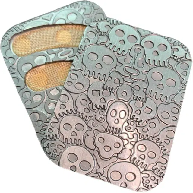 哈杰布雷特 金属推牌盾牌解压创意趣味 指尖陀螺