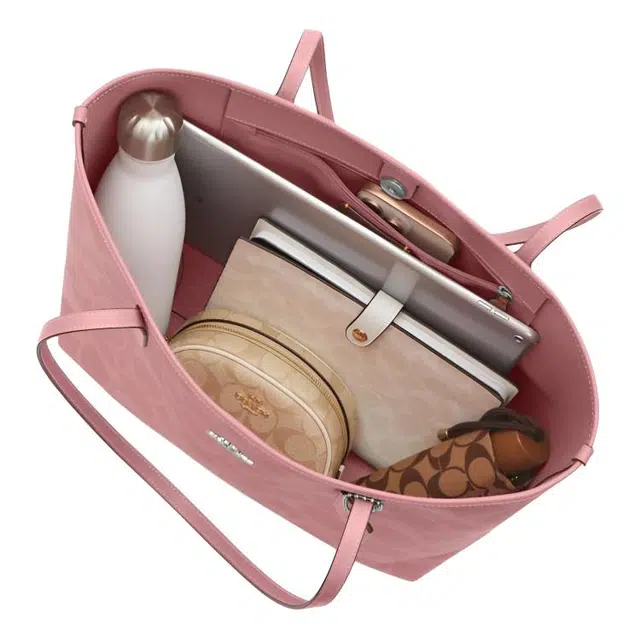 COACH City 33 Tote Bag Pink