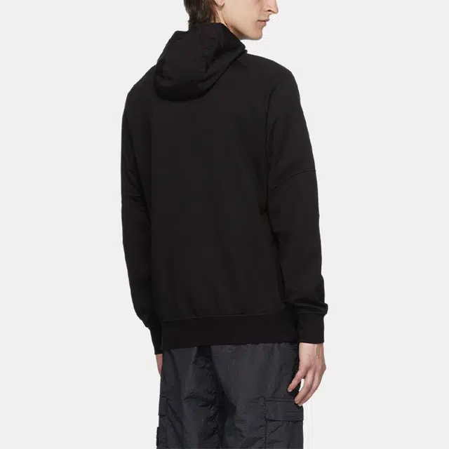 Stone Island Ghost Pieces Hoodie Black