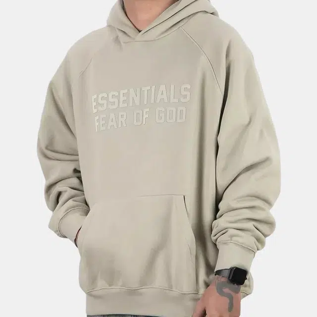 Fear of God Essentials Hoodie Seal Grey