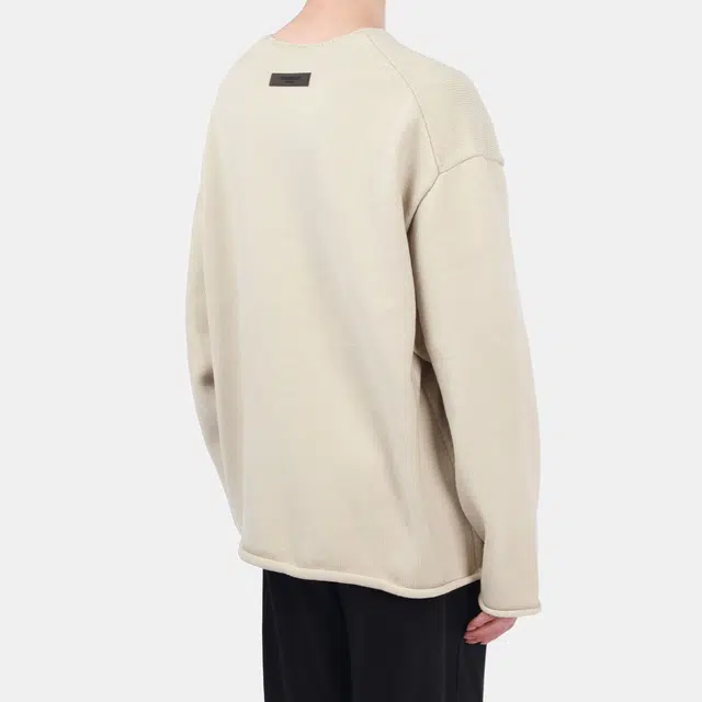 Fear of God Essentials 1977 Raw Edge Sweater Wheat