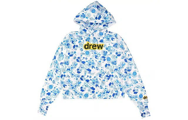 Drew House Secret Deconstructed Hoodie blue danude