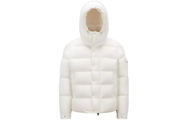 Moncler Vezere Short Down Jacket Logo