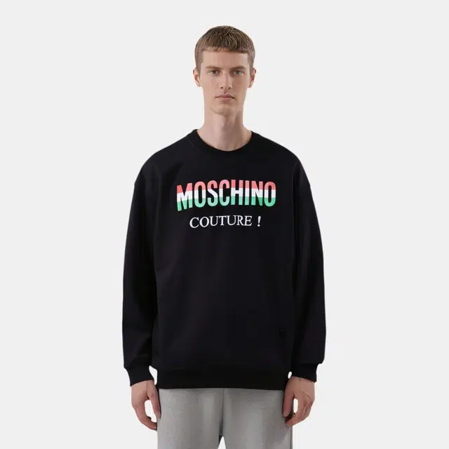 Moschino Logo Sweatshirt Black