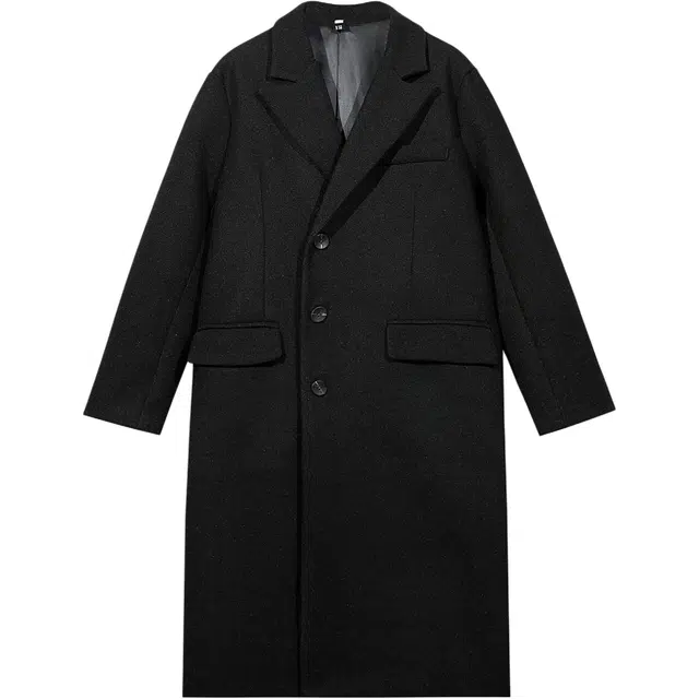 艾梵斯贝 中长款高级感无性别日常通勤百搭宽松休闲商务轻奢简约大气韩风呢子大衣 男女同款