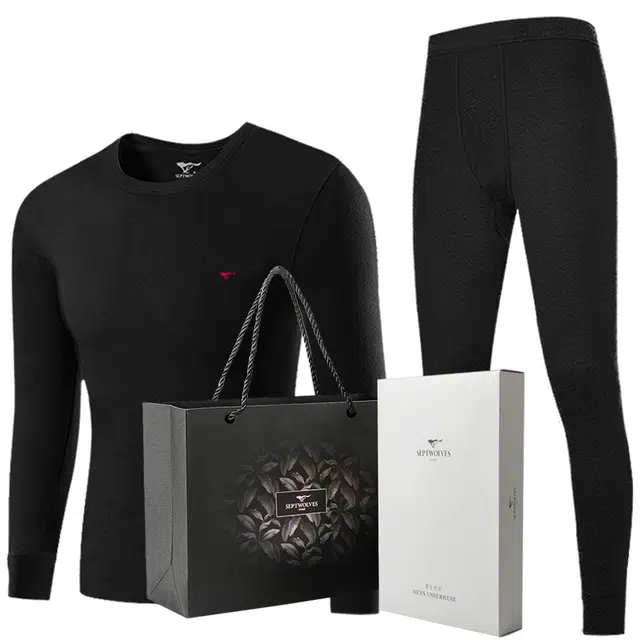 SEPTWOLVES Basic Cotton Thermal Set