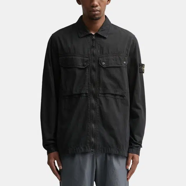 Stone Island FW23 Black Jacket Shirt