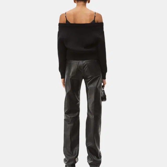 Alexander Wang FW22 Black Knit Top