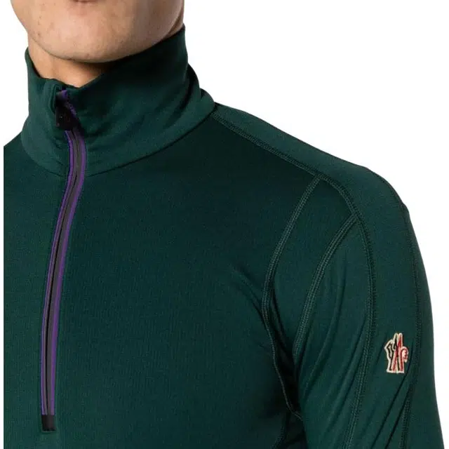 Moncler Base Layer Polo Neck LogoPolo