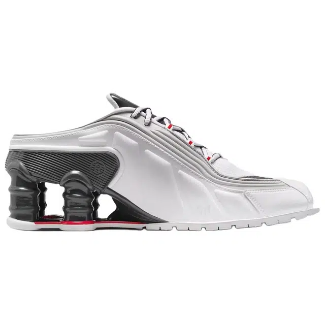 Martine Rose x Nike Shox MR4 Silver