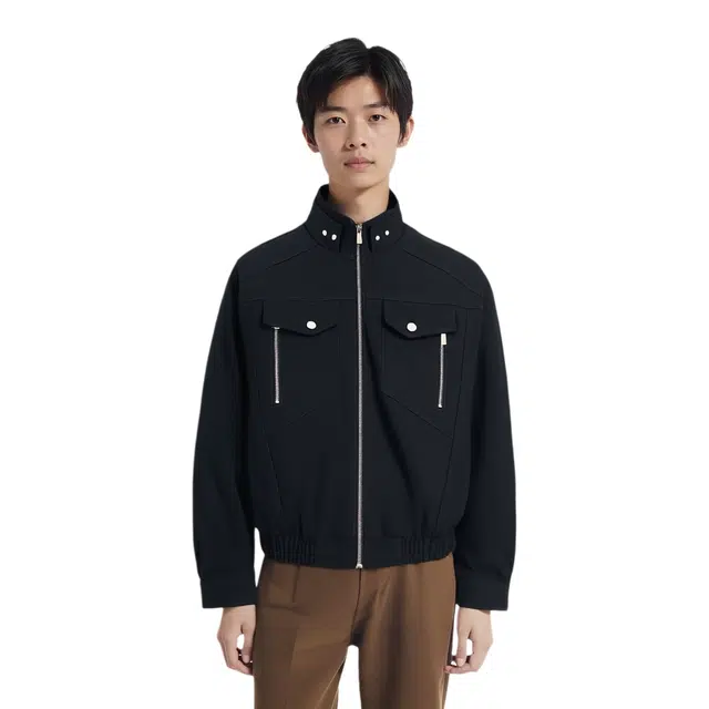 轻迎 高级感解构设计美式高街外套棉服 男女同款