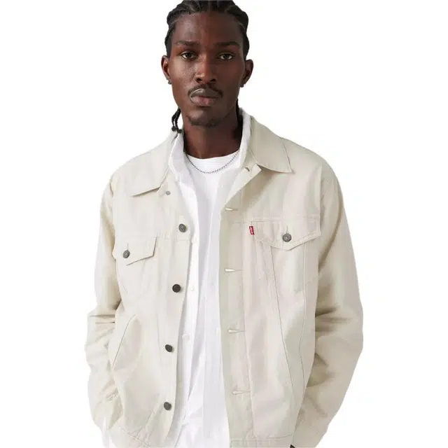 Levi's Linen Denim Jacket White