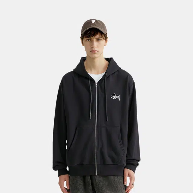 Stussy Basic Zip Hoodie
