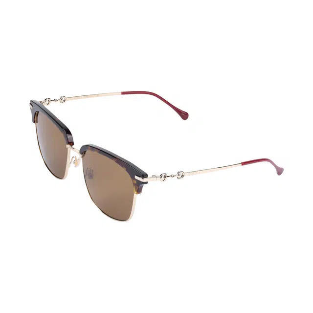 GUCCI 1955 Rectangular Sunglasses Brown