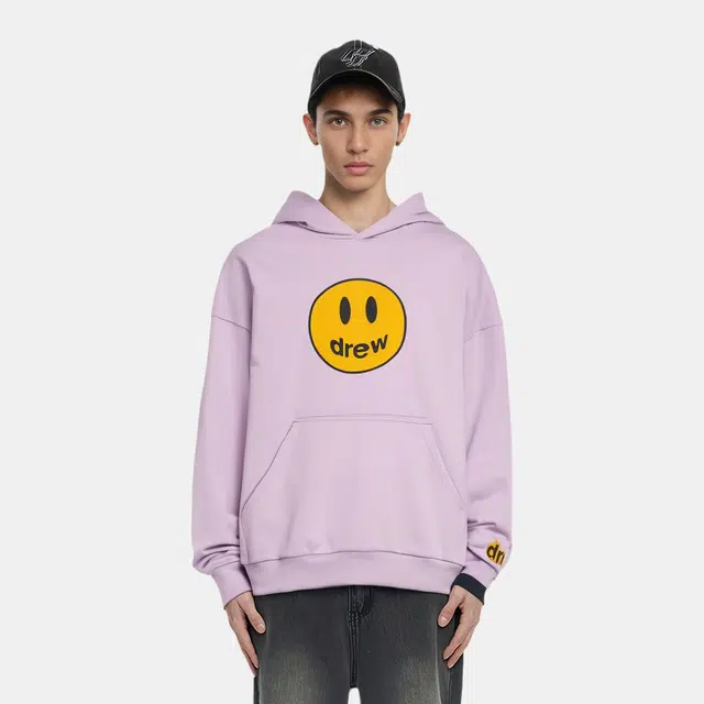 Drew House SS23 mascot oversized hoodies lilac Logo