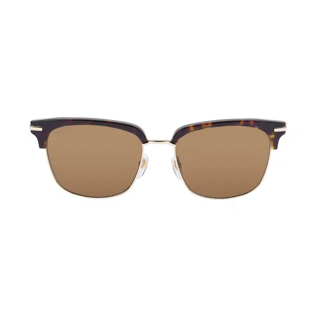GUCCI 1955 Rectangular Sunglasses Brown