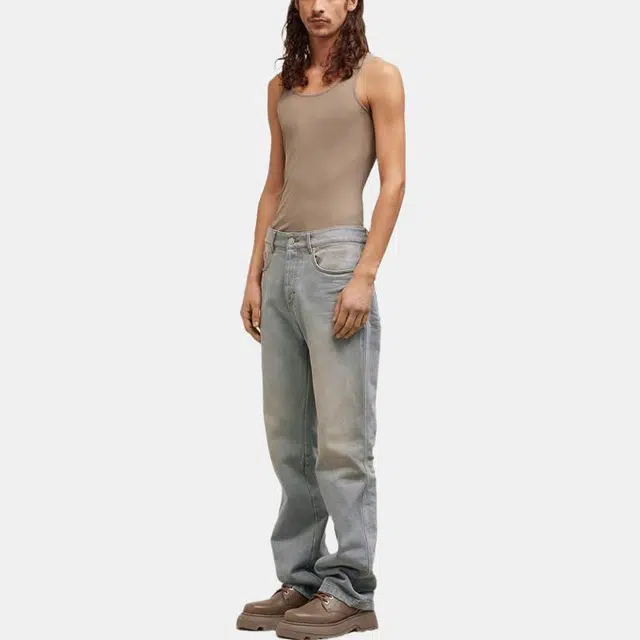 AMIPARIS FW23 Vintage Grey Jeans