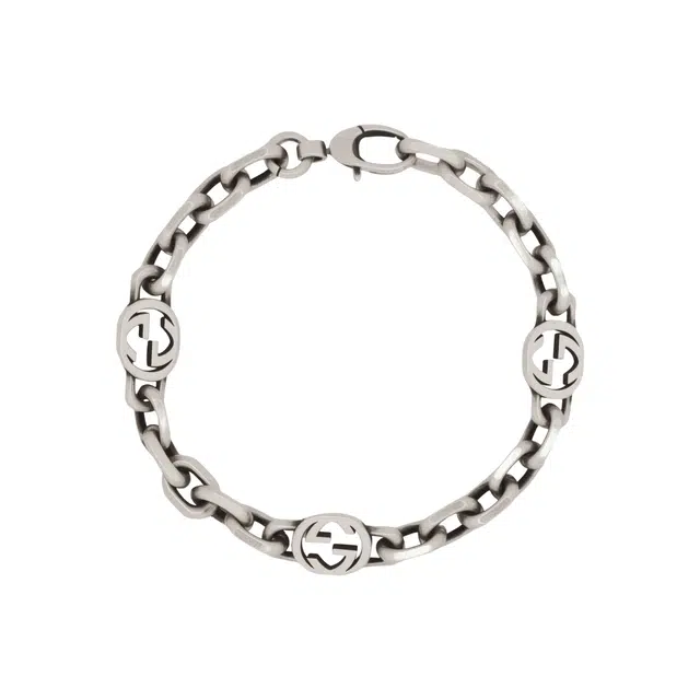 Gucci Silver Chain Bracelet