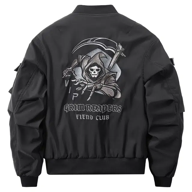 VIP Airborne Series Flight Jacket Black