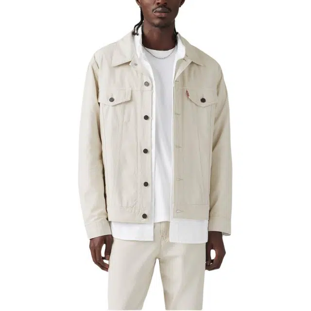 Levi's Linen Denim Jacket White