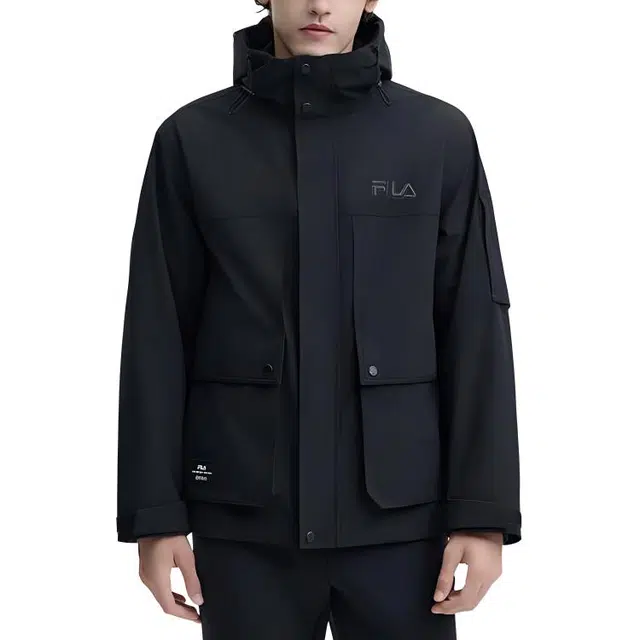 FILA Woven Jkt Black