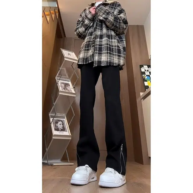 NVRFRGT Black Flared Jeans