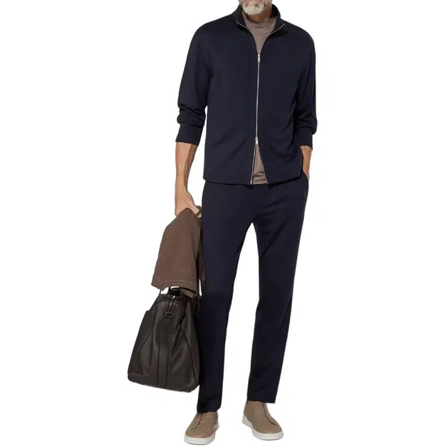 Zegna FW24 Navy Jacket