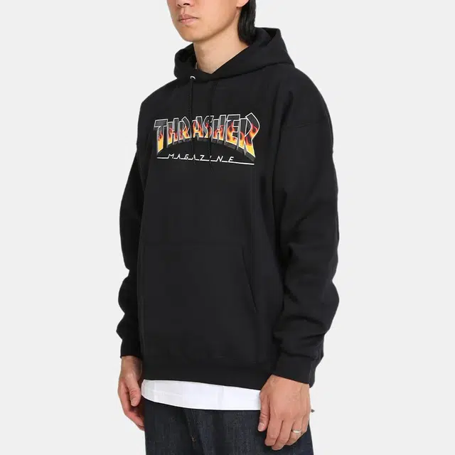 Thrasher Hoodie Black