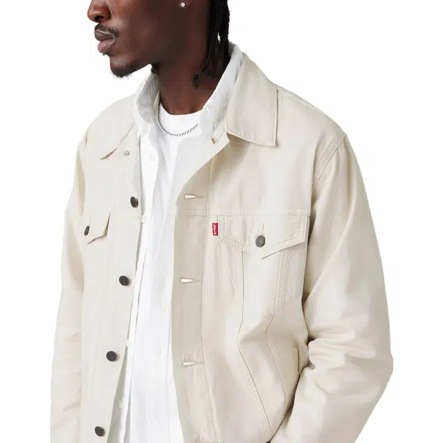 Levi's Linen Denim Jacket White