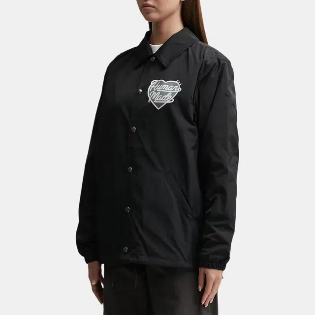 HUMAN MADE SS22 Coach Jacket Black Logo