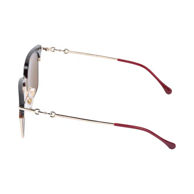 GUCCI 1955 Rectangular Sunglasses Brown