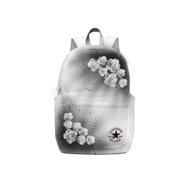 Converse Logo Backpack White Red