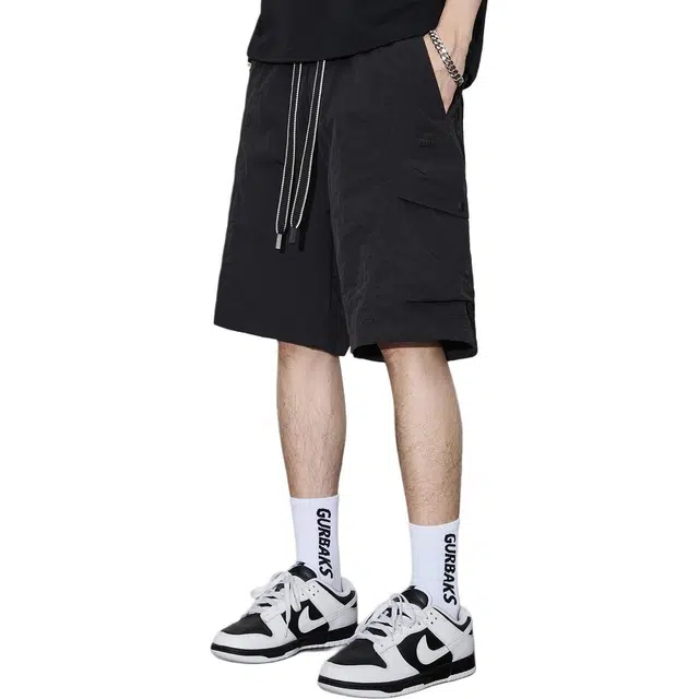 童先森 夏季潮流美式中腰休闲短裤 男款