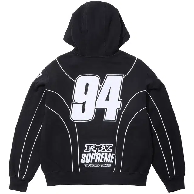 Supreme x Fox Racing FW25 Week 9 Zip Up Hoodie