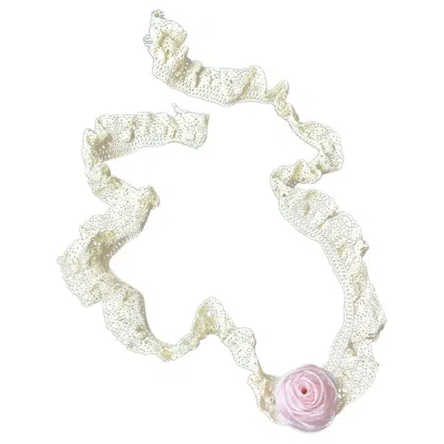 杨同学 玫瑰颈带 丝巾 女款