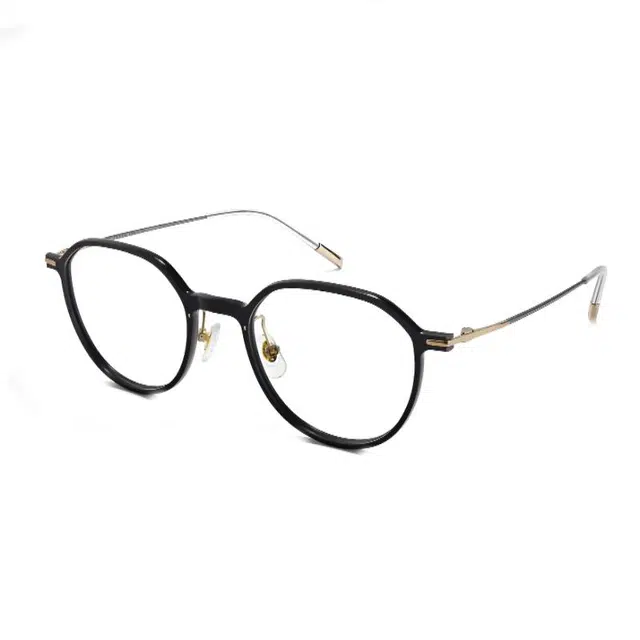 【可配度数】 佐川 超轻钛高级近视眼镜 高级感设计眼镜框 方圆脸显脸小 可配防蓝光变色 圆形 光学镜架 男女同款情侣款