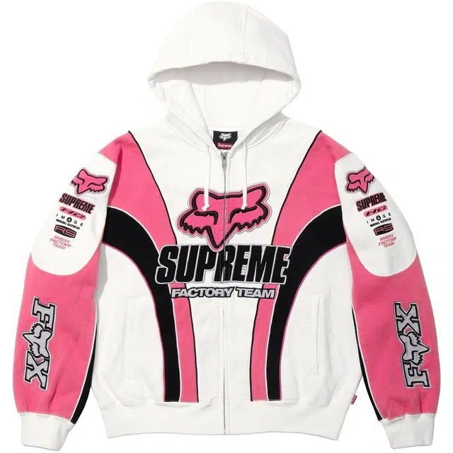 Supreme x Fox Racing FW25 Week 9 Zip Up Hoodie