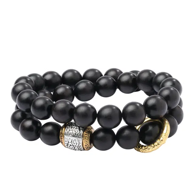 三檀小舍 【祥云】 好运 新中式国潮平安如意高升转运纳福佛珠盘玩文玩小众高级 檀木 手串 男女同款情侣款