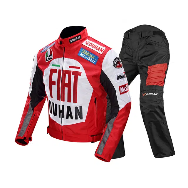 杜汉 四季赛车通勤骑士服骑行套装 男女同款