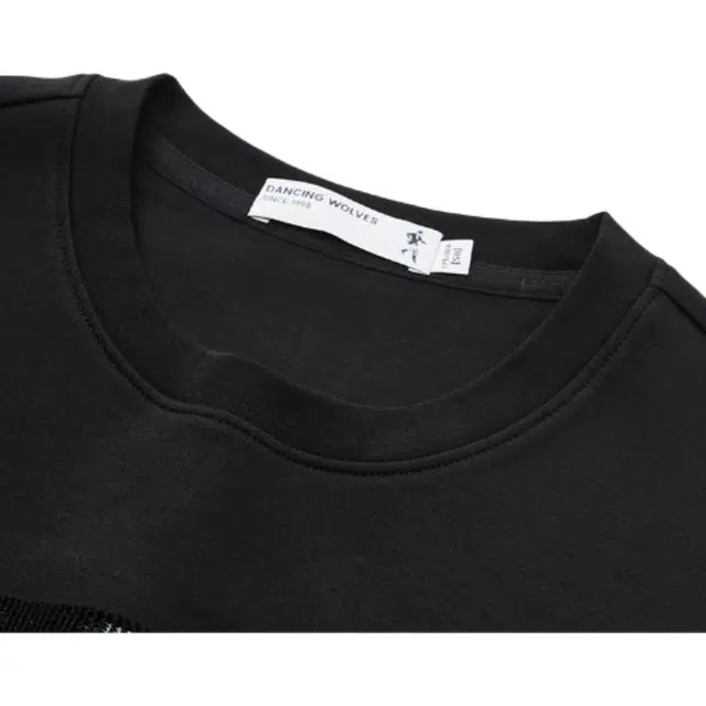 与狼共舞 高街个性时尚立体印花亲肤柔软弹力舒适超透气圆领卫衣 男款