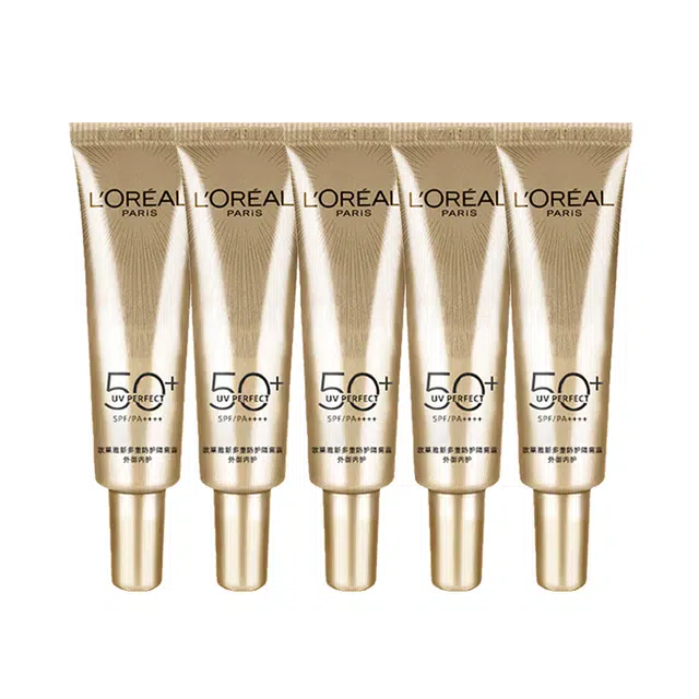 欧莱雅 小金管防晒中样 旅行装 防晒 小样版