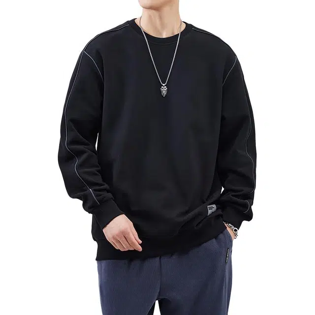 希越 圆领长袖百搭舒适卫衣 男款